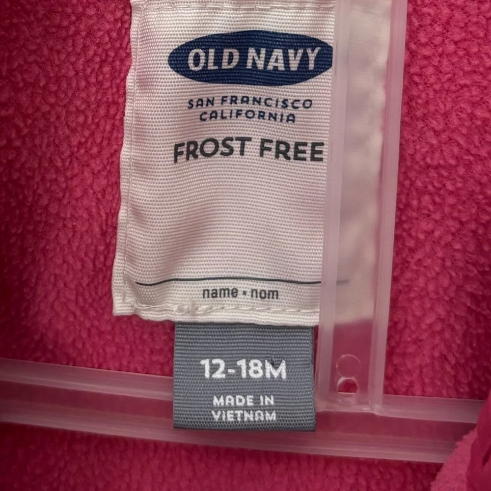 Bundles Old Navy Pink Fleece Jacket and drees